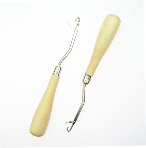 Nuobesty 2pcs Alatch Hook Crochet Tool Tool Tool Tool for Handmade Diy Weaving لصياغة السجاد ومشاريع الحياكة in Saudi Arabia