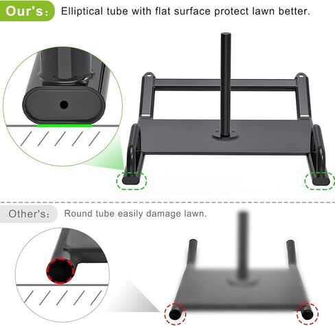 Dolibest Portable Weight Sled with Handle, Workout Sled for Fitness Strength Training and Speed Improvement, Innovative Design for Easy Obstacle Clearance, Suitable for 1-2" Weight Plates in Kuwait