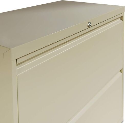 Alera 2-Drawer Fille File Cabinet ، 36 × 19-1/4 by 29 بوصة ، أسود in Kuwait