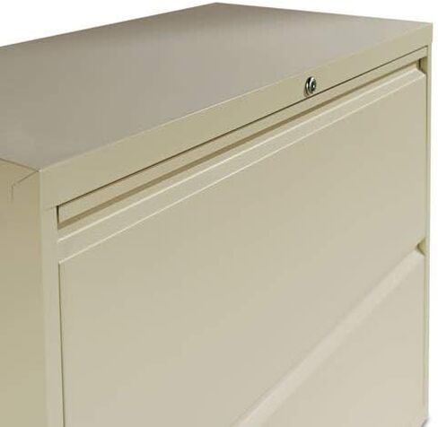 Alera 2-Drawer Fille File Cabinet ، 36 × 19-1/4 by 29 بوصة ، أسود in Kuwait