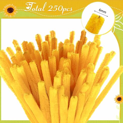 Peryiter 371 PCS Pipe Cleaners مجموعة 12 بوصة منظفات الأنابيب تشنيل تنبعات الحرف الحرف الكبرى لصنع باقة Tulip ، مشاريع Art DIY Craft Decorations Party Party (Green) in Kuwait