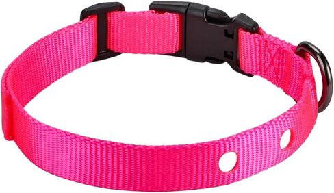 1 Inch Dog Shock Collar Replacement Strap with 2 Holes - Compatible with Most Brands of Ecollar Dog Fences and Training Collars, Purple in Saudi Arabia