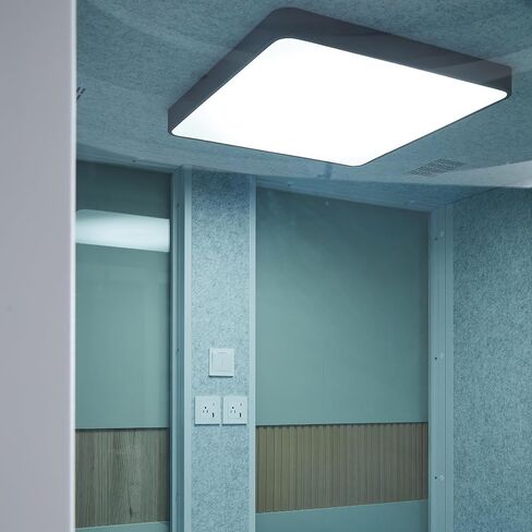 كشك Office Pod Office Gearonic ، Pod Office Bod مع أسطوانة متنقلة ، مساحة أكبر لـ 4-6 أشخاص ، نظام إضاءة LED ، المعجبين ومنافذ USB AC in Kuwait