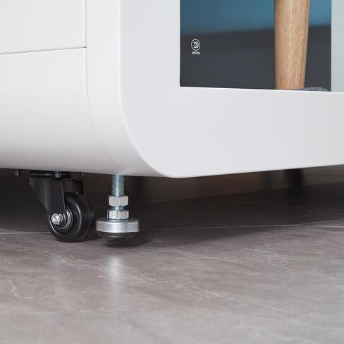 كشك Office Pod Office Gearonic ، Pod Office Bod مع أسطوانة متنقلة ، مساحة أكبر لـ 4-6 أشخاص ، نظام إضاءة LED ، المعجبين ومنافذ USB AC in Kuwait