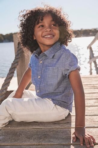 Gymboree,and Toddler Short Sleeve Button Up Shirts,Bunnys Tail,6 in Saudi Arabia