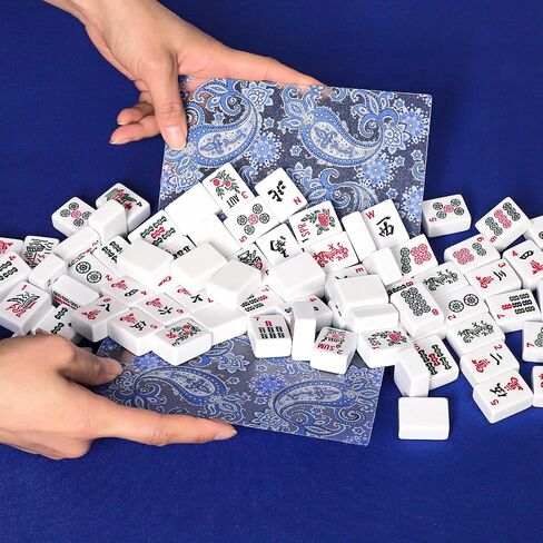 خلاطات البلاط Mahjong (Shufflers) ، ملحقات Mahjong لعشاق Mahjong ، مجموعة من 4 in Kuwait