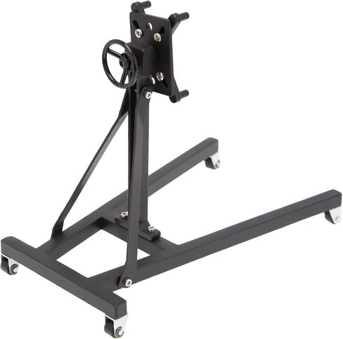 RC Car Accessories for Traxxas for Trx4 for Axial for Scx10 1/10 Metal Rotatable Engine Flip Maintenance Bracket Engine Stand(Black) in Saudi Arabia