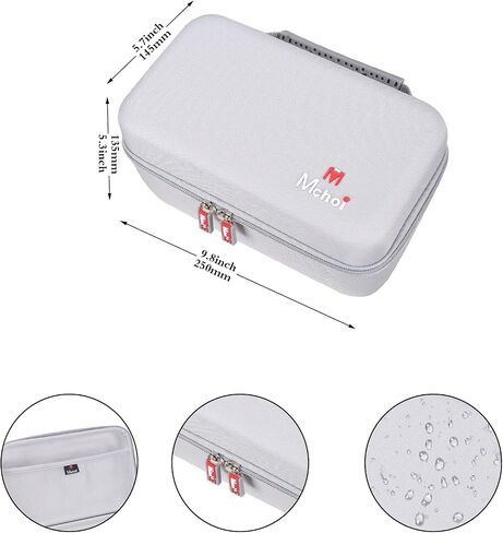 Mchoi Hard Storage Case Fits for Liene 4x6'' Wi-Fi Instant Photo Printer, Case Only, Grey in Kuwait