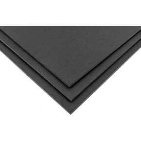 CountryArtHouse 4x6 Black Foamboards Acid-Free 3/16" Black Foam Core for Framing, Presentations, Crafts & More 100 Pack of Foam Boards