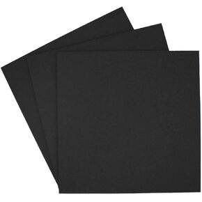 CountryArtHouse Pack of 10 4x6 3/16" Black Foam Core Backings
