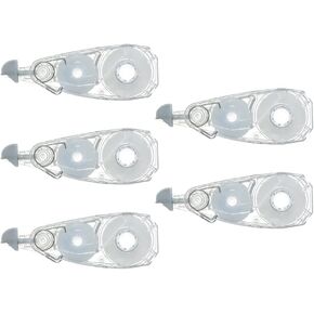 Tombow CT-CAR5C-5P Tombow Pencil Correction Tape, Mono Air Refill Type, Refill Cartridge, Tape Width 0.2 inches (5 mm), Pack of 5