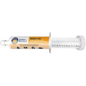 Under the Weather Pet | Ready Cal for Cats 80cc | High Calorie Nutritional Supplement for Weight Gain & Not Eating | 10 Vitamins, 7 Minerals, Omega Fatty Acids