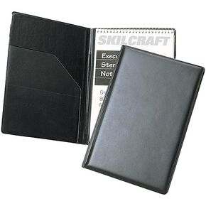 SKILCRAFT Steno Pad Holder (Skilcraft), Black