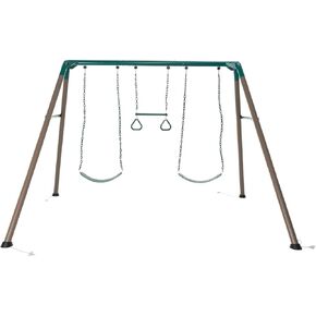Lifetime Metal Swing Set for Kids, Outdoor Heavy Duty Playset