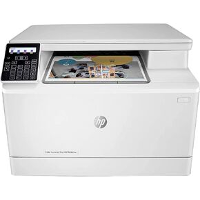 HP Color Laserjet Pro M182nw Wireless All-in-One Laser Printer, Remote Mobile Print, Scan & Copy (7KW55A) (Renewed)