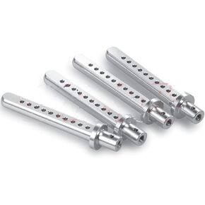 4X Aluminum Alloy Body Shell Post Holder 1/10 RC Car Replacement Part for Axial SCX10 90046 90047 90059 90060 Accessory
