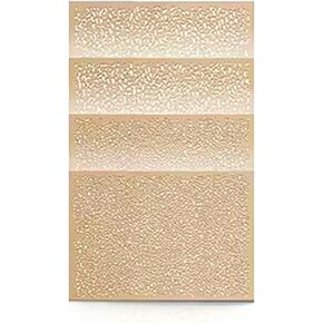ZEZEFUFU 4PCS/Set Spray Stencil Template Paper Airbrush Stencil Model Building Paints and