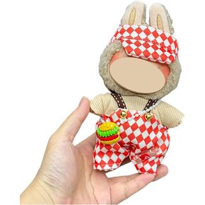 Capybara Animals Clothes for Doll, Crochet Cloth Set for 17cm Dolls, Stylish Adorable Doll's Outfits Accessories