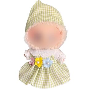 Dress Clothes Set for Labubu Dolls Outfit Doll Dress Clothes Accessories Compatible with 17cm Labubu 1st & 2nd No Doll Included （Style A）