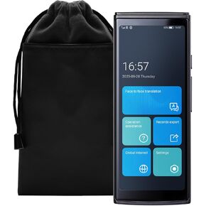 Language Translator Device with Velvet Bag