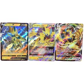 Zeraora V - VSTAR - VMAX - Pokémon 3 Card Set - SWSH263 SWSH264 SWSH265 English