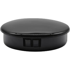 MARINE CITY Black 2-1/2 Inches PC construction High Strength Fatigue Resistant Easy Install Gloss Finish Boat Steering Wheel Centre Cap for Marine Boats in Kuwait