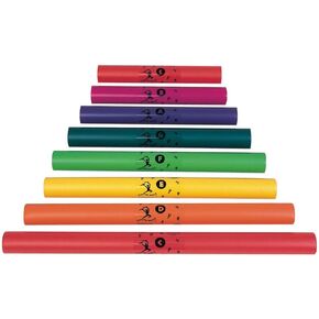 Boomwhackers C Major Diatonic Learning Materials/T&G Scale Set Music Wm-Bwdg Rhythm Band Instruments