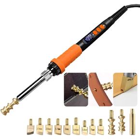 BAUSATZ 90W Internally Heated Electric Leather Heat Edge Machine Heater Leather Grooving Tool Leatherworking DIY Polishing Tool Sealer