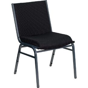 Flash Furniture Hercules Series Armless Heavy Duty Padded Stacking Chair [Set of 2]