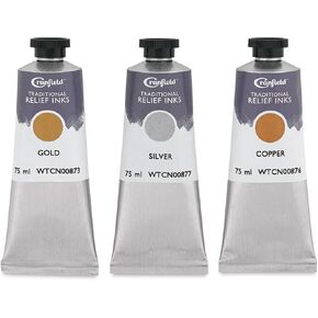 Cranfield Traditional Relief Ink Metallic Set of 3 (MR3X75SET)