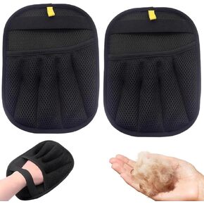 Pet Hair Removal Glove, Reusable Pet Hair Remover Glove, 2025 New Upgrade Efficient Grooming Gloves for Pet Hair, for Furniture, Carpet, Car Seat, Pet Grooming (1)