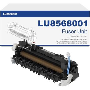 LU8568001 Fuser Unit Replacement for Brother HL-5440 HL-5450 HL-5470 HL-6180 MFC-8510 MFC-8710 MFC-8810 MFC-8910 MFC-8950 DCP-8110 DCP-8150 DCP-8155 Printer, (110V / 120V)