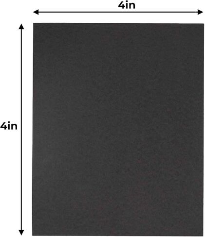 CountryArtHouse 4x6 Black Foamboards Acid-Free 3/16" Black Foam Core for Framing, Presentations, Crafts & More 100 Pack of Foam Boards in Saudi Arabia