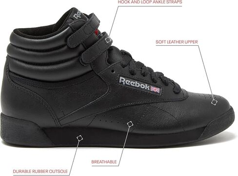 Reebok Freestyle Hi High Top Vector Red/White1 9 B (M) in Saudi Arabia
