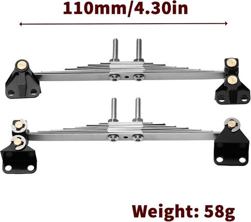 Metal RC Car Front Suspension Plate Set for Tamiya 1/14 RC Tractor Trailer Truck Accessory in Saudi Arabia