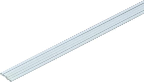 ZEZEFUFU 5PCS ABS Plastic Round Bar Rods White Round Tube Hollow Round Tube for DIY Architectural Model Making Accessory in Saudi Arabia