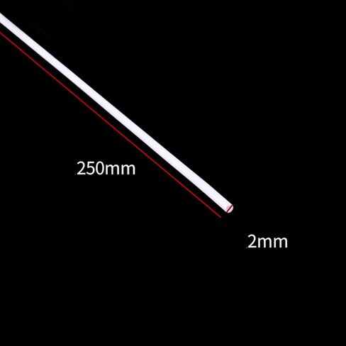 ZEZEFUFU 5PCS ABS Plastic Round Bar Rods White Round Tube Hollow Round Tube for DIY Architectural Model Making Accessory in Saudi Arabia