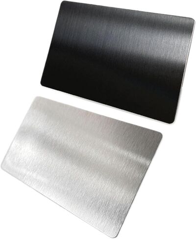 20pcs بطاقة معدنية فارغة 100 × 60 × 0.4 مم تصنع 201 لوحة من الفولاذ المقاوم للصدأ لنقش الطباعة DIY (مرآة الذهب ، 80x80x0.4mm) in Kuwait