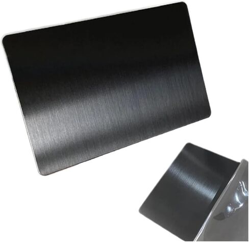 20pcs بطاقة معدنية فارغة 100 × 60 × 0.4 مم تصنع 201 لوحة من الفولاذ المقاوم للصدأ لنقش الطباعة DIY (مرآة الذهب ، 80x80x0.4mm) in Kuwait