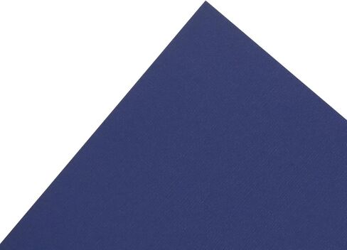 PA Paper Accents Textured Cardstock 8.5" x 11" Indigo, 73lb Colored cardstock Paper for Card Making, Scrapbooking, Printing, Quilling and Crafts, 25 Piece Pack in Kuwait