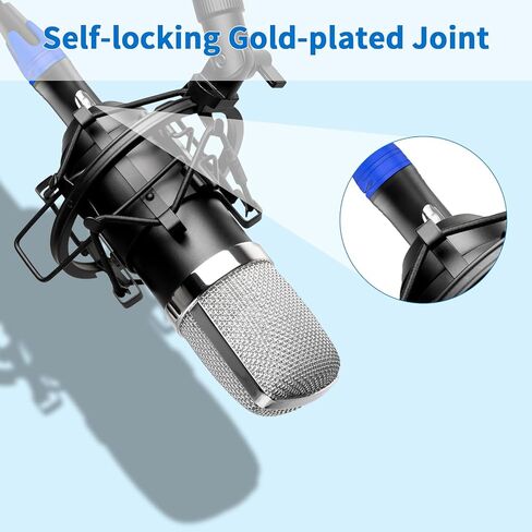 كابل تمديد للميكروفون ذو الزاوية اليمنى من أنثى إلى ذكر مستقيم من XLR، (11.8 بوصة / عبوتان) لمكبرات الصوت التي تعمل بالطاقة، وواجهة الصوت أو الخلاط للأداء المباشر والتسجيل in Kuwait