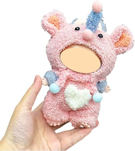 Capybara Animals Cloths for Doll ، Crochet Cloth Proting for 17cm Dolls ، Adists Adorning Doll's Outfits in Kuwait