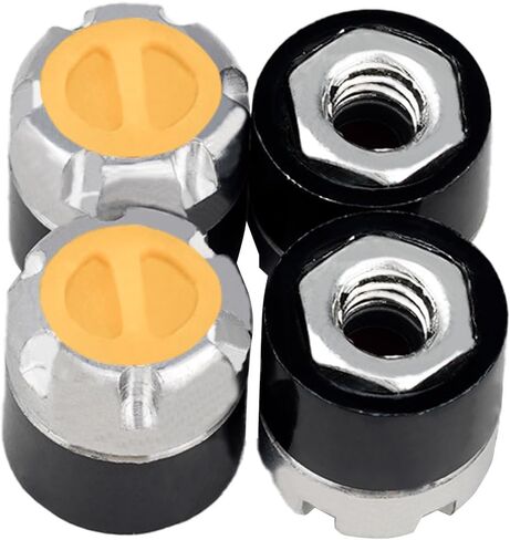 4PCS TGCWENG M4 CNC Aluminum Alloy RC Wheel Hex Nuts with Tools Suitable for TRX4 Axila SCX10 Redcat HSP Etc 1/10 RC Crawler Car (Red) in Kuwait