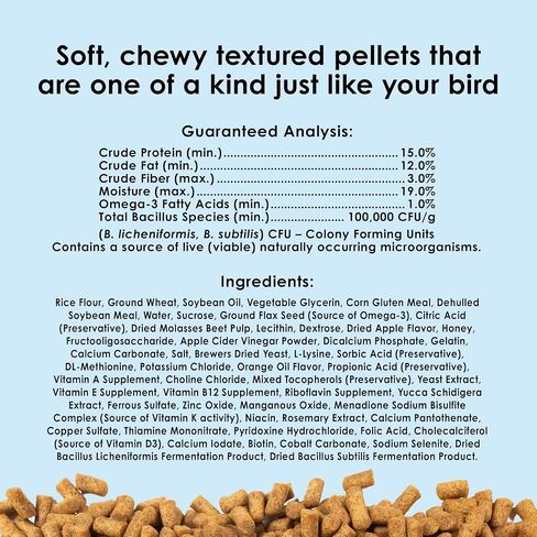 Kaytee Nutri Soft Pet Macaw & Cockatoo Bird Food, 3 Pound in Saudi Arabia
