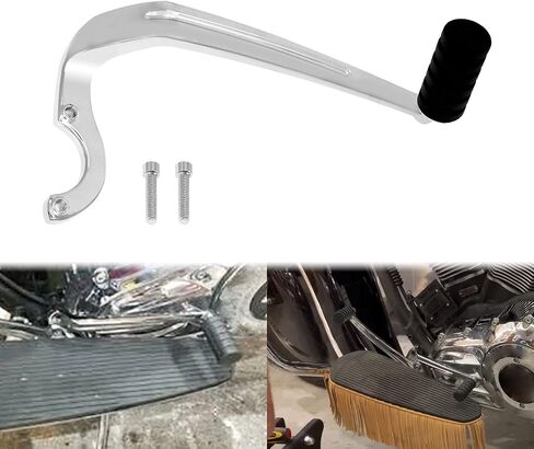 HDBUBALUS Heel Toe Shift Lever Arm with Shifter Peg Fit for Indian Vintage Dark Horse Challenger Springfield 2016-2021 Matte Black in Saudi Arabia