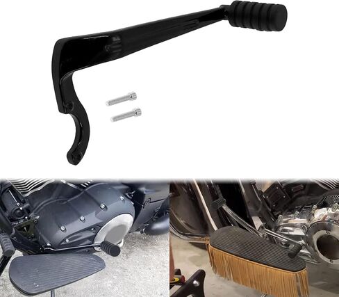HDBUBALUS Heel Toe Shift Lever Arm with Shifter Peg Fit for Indian Vintage Dark Horse Challenger Springfield 2016-2021 Matte Black in Saudi Arabia