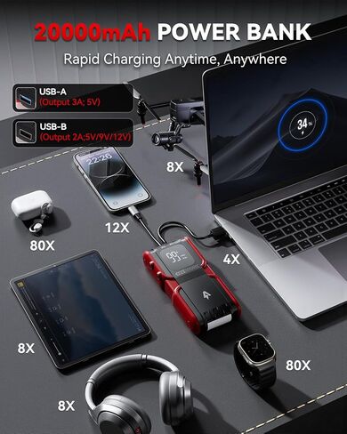 3pcs Car Jump Starters in Saudi Arabia