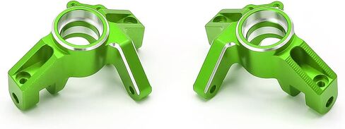 TREAL Alu# 7075 Front Steering Knuckles (Left&Right) for 1/10 Losi Hammer Rey U4 (Black) in Saudi Arabia