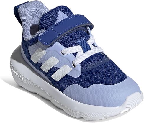 حذاء رياضي Adidas Fortarun 2.0، أسود/أبيض/أسود، مقاس 4.5 US للأطفال الكبار in Saudi Arabia
