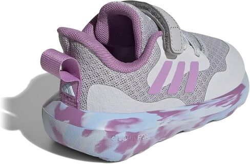 حذاء رياضي Adidas Fortarun 2.0، أسود/أبيض/أسود، 3.5 US للجنسين للأطفال الصغار in Saudi Arabia